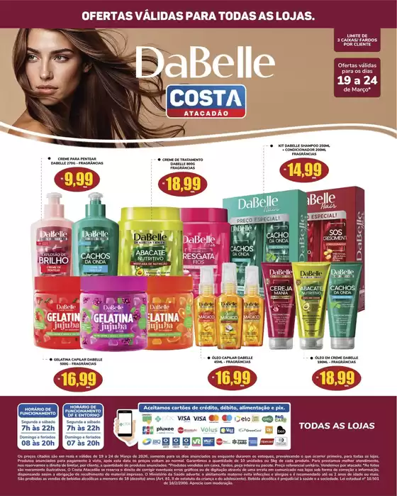 Catálogo Costa Atacadão em São José da Tapera | Melhores ofertas para todos os caçadores de pechinchas | 2026-03-19T00:00:00.000Z - 2026-03-24T00:00:00.000Z