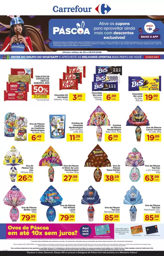 Catálogo Carrefour em Campinas | Ótima oferta para todos os clientes | 2026-03-20T00:00:00.000Z - 2026-03-26T00:00:00.000Z