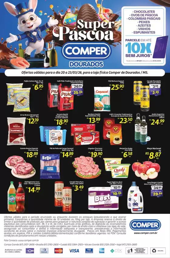 Catálogo Comper em São Paulo | Ofertas Dourados 20.03 a 23.03 | 2026-03-20T00:00:00.000Z - 2026-03-23T00:00:00.000Z