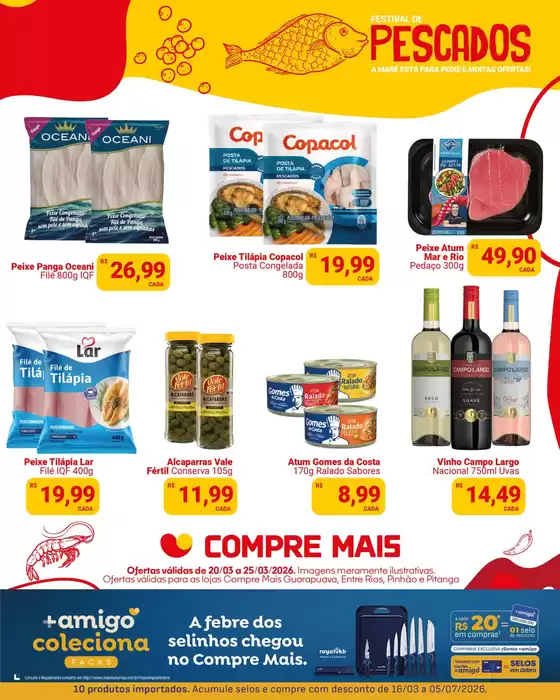 Catálogo Compre Mais em São José da Varginha | Melhores ofertas para todos os clientes | 2026-03-20T00:00:00.000Z - 2026-03-25T00:00:00.000Z
