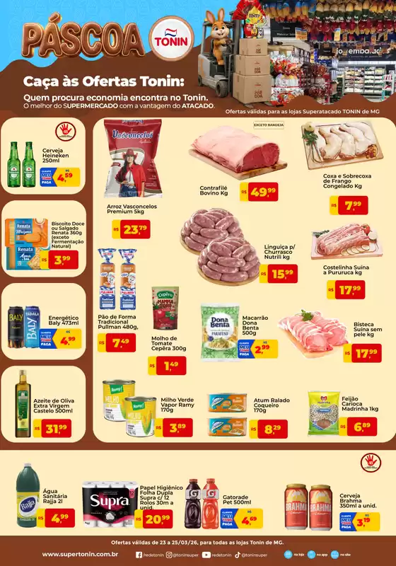 Catálogo Tonin Superatacado em Itabaiana | Jornal CASH MG | 2026-03-23T00:00:00.000Z - 2026-03-25T00:00:00.000Z