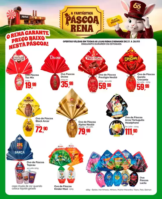 Catálogo Supermercados Rena | Ofertas exclusivas para nossos clientes | 2026-03-21T00:00:00.000Z - 2026-03-26T00:00:00.000Z