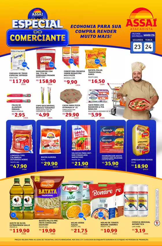 Catálogo Assaí Atacadista | Encarte Assaí Atacadista 44919-115 | 2026-03-23T00:00:00.000Z - 2026-03-24T00:00:00.000Z