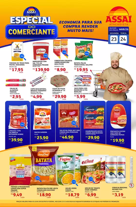 Catálogo Assaí Atacadista | Encarte Assaí Atacadista 44919-226 | 2026-03-23T00:00:00.000Z - 2026-03-24T00:00:00.000Z