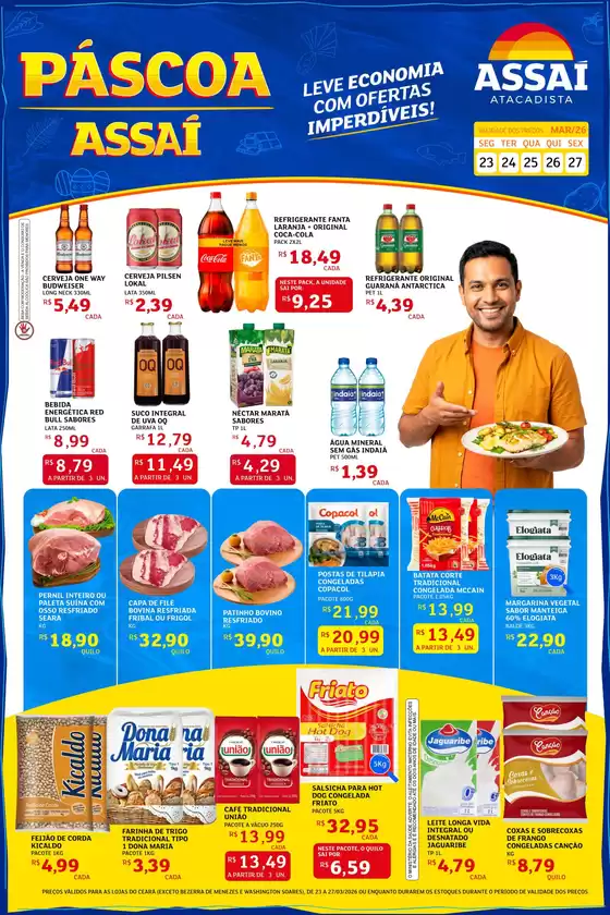 Catálogo Assaí Atacadista em Cotia | Encarte Assaí Atacadista 44352-128 | 2026-03-23T00:00:00.000Z - 2026-03-27T00:00:00.000Z