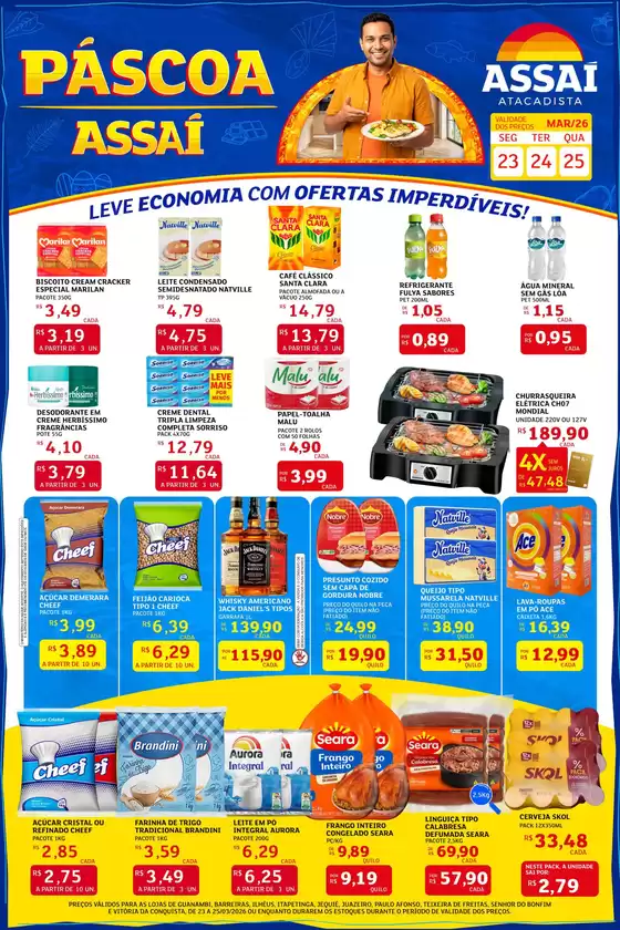 Catálogo Assaí Atacadista em Cotia | Encarte Assaí Atacadista 45047-754 | 2026-03-23T00:00:00.000Z - 2026-03-25T00:00:00.000Z