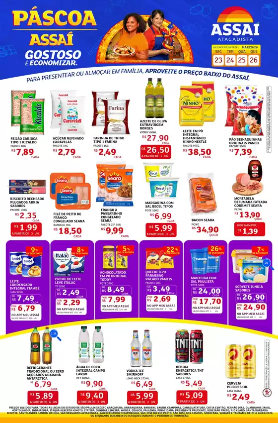 Catálogo Assaí Atacadista em Cotia | Encarte Assaí Atacadista 44448-706 | 2026-03-23T00:00:00.000Z - 2026-03-26T00:00:00.000Z