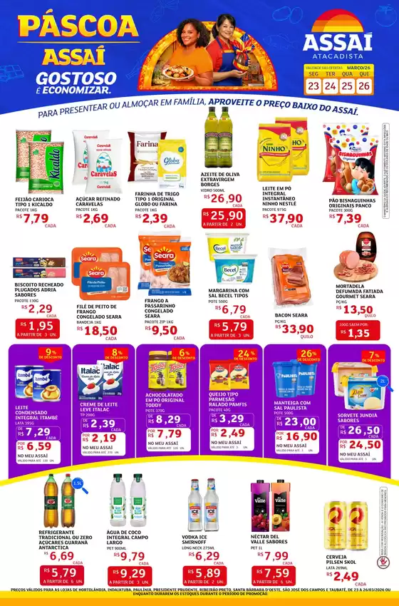 Catálogo Assaí Atacadista em Cotia | Encarte Assaí Atacadista 45242-735 | 2026-03-23T00:00:00.000Z - 2026-03-26T00:00:00.000Z