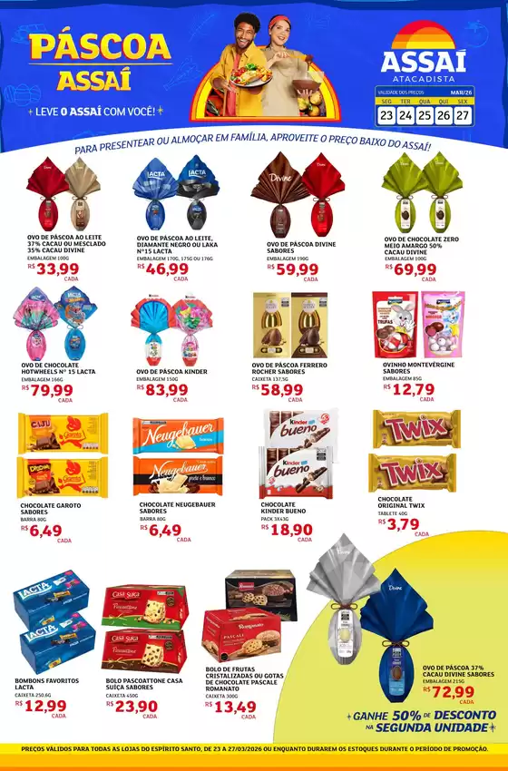 Catálogo Assaí Atacadista em Montes Claros | Encarte Assaí Atacadista 44535 | 2026-03-23T00:00:00.000Z - 2026-03-27T00:00:00.000Z