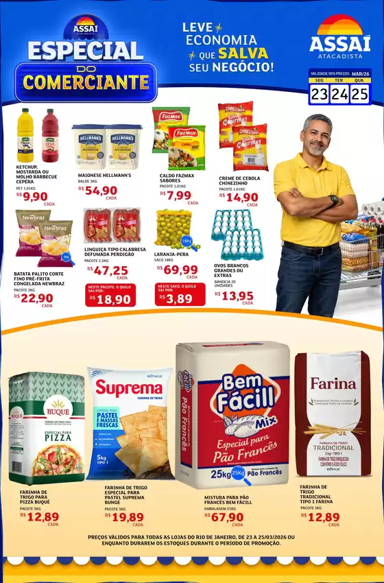 Catálogo Assaí Atacadista em Montes Claros | Encarte Assaí Atacadista 44509 | 2026-03-23T00:00:00.000Z - 2026-03-25T00:00:00.000Z