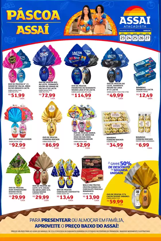 Catálogo Assaí Atacadista em Zortéa | Encarte Assaí Atacadista 45122-74 | 2026-03-23T00:00:00.000Z - 2026-03-27T00:00:00.000Z