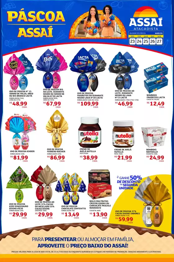 Catálogo Assaí Atacadista em Zortéa | Encarte Assaí Atacadista 45122-73 | 2026-03-23T00:00:00.000Z - 2026-03-27T00:00:00.000Z