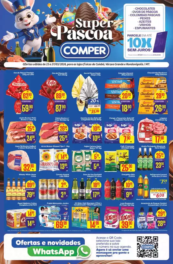 Catálogo Comper em São Paulo | Semanal Super Páscoa | 2026-03-23T00:00:00.000Z - 2026-03-27T00:00:00.000Z