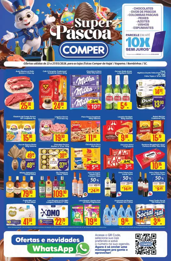 Catálogo Comper em São Paulo | Ótima oferta para caçadores de pechinchas | 2026-03-23T00:00:00.000Z - 2026-03-27T00:00:00.000Z