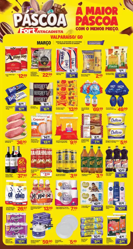 Catálogo Fort Atacadista em Carmópolis | DF Fort Semanal 4ª Ed 23 a 27 MAR 26 Valparaiso | 2026-03-23T00:00:00.000Z - 2026-03-27T00:00:00.000Z