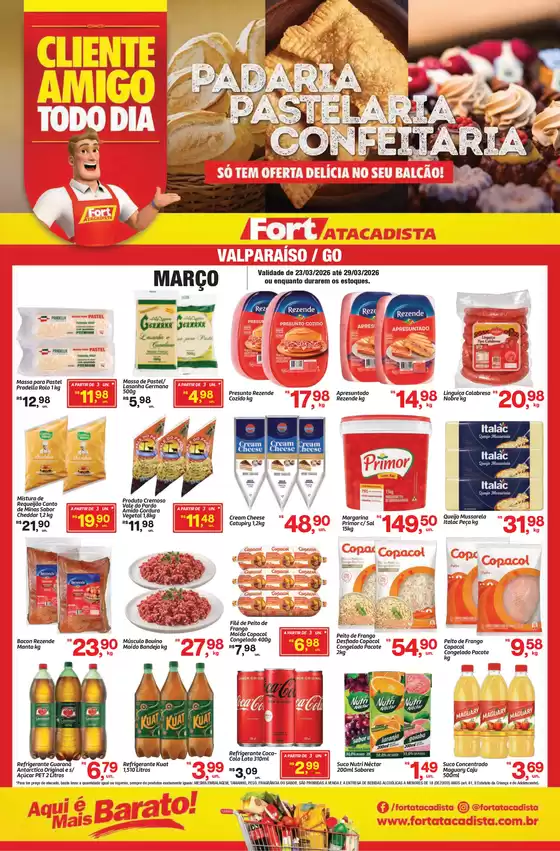 Catálogo Fort Atacadista em Carmópolis | DF Fort Food Service Pastelaria 23 a 29 MAR 26 Valparaiso | 2026-03-23T00:00:00.000Z - 2026-03-29T00:00:00.000Z