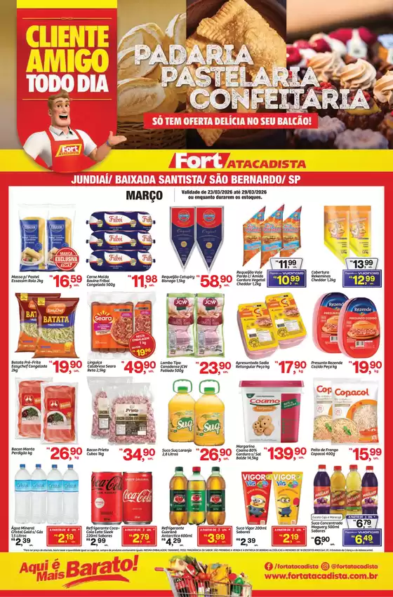 Catálogo Fort Atacadista em Carmópolis | SP Fort Food Service Pastelaria 23 a 29 MAR 26 | 2026-03-23T00:00:00.000Z - 2026-03-29T00:00:00.000Z