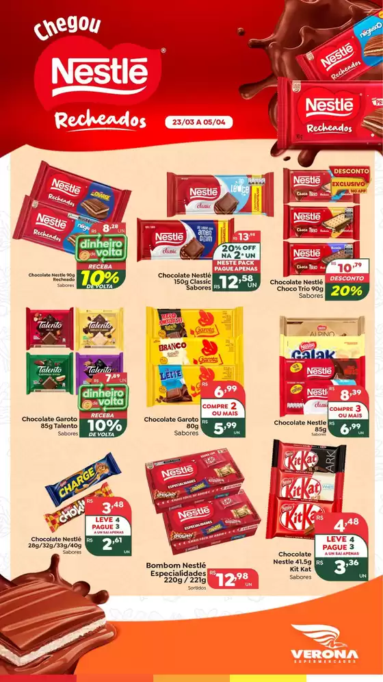 Catálogo Verona Supermercados em Dois Córregos | Encarte Verona Supermercados | 2026-03-23T00:00:00.000Z - 2026-04-05T00:00:00.000Z