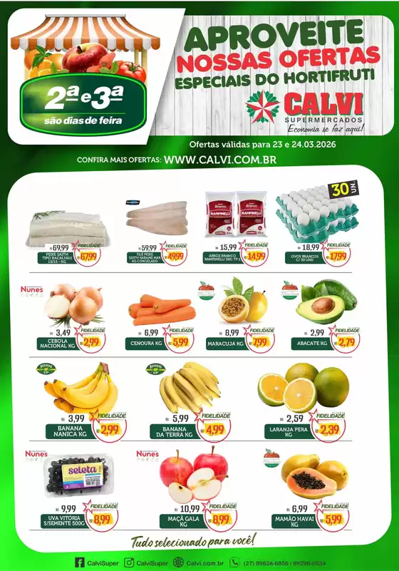 Catálogo Calvi Supermercados em Mogi das Cruzes | Aproveite Nossas Ofertas | 2026-03-24T00:00:00.000Z - 2026-03-24T00:00:00.000Z