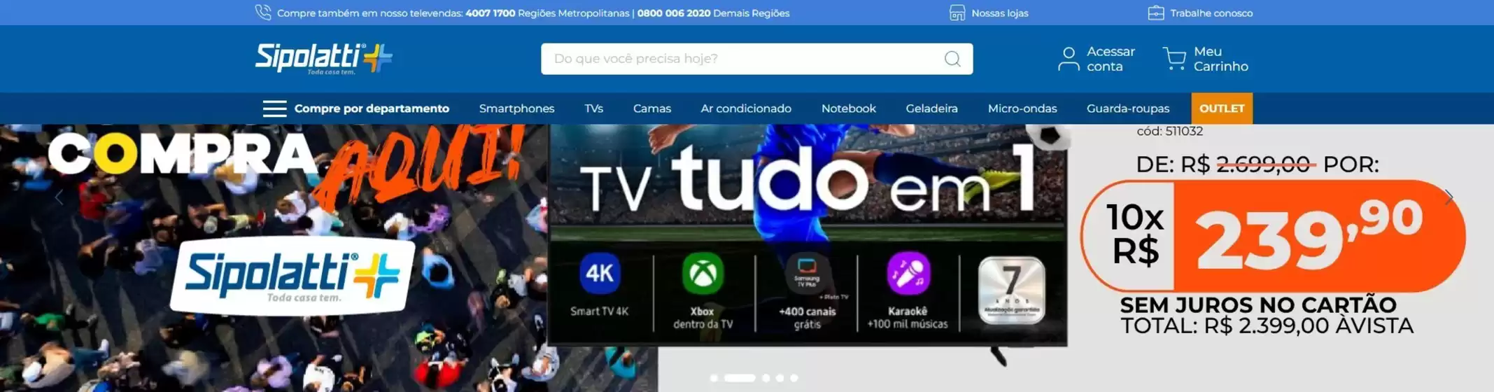 Catálogo Sipolatti em Joinville | TODO O MUNDO COMPRA  | 2026-03-24T00:00:00.000Z - 2026-04-07T00:00:00.000Z