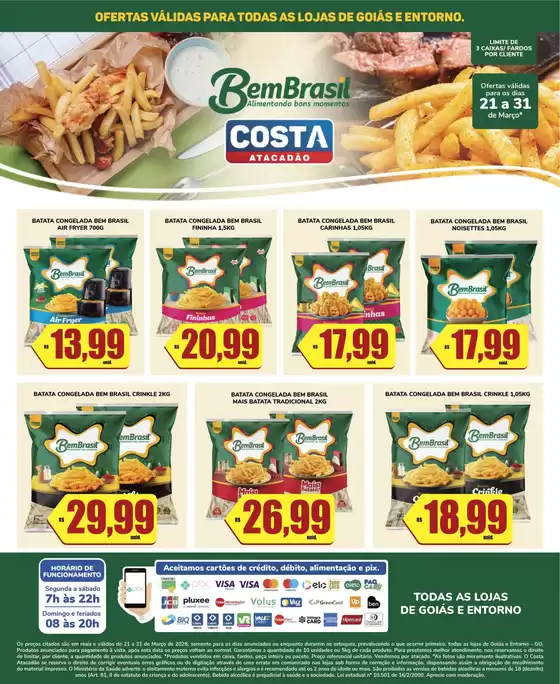 Catálogo Costa Atacadão em Salvador | Melhores ofertas para todos os clientes | 2026-03-21T00:00:00.000Z - 2026-03-31T00:00:00.000Z