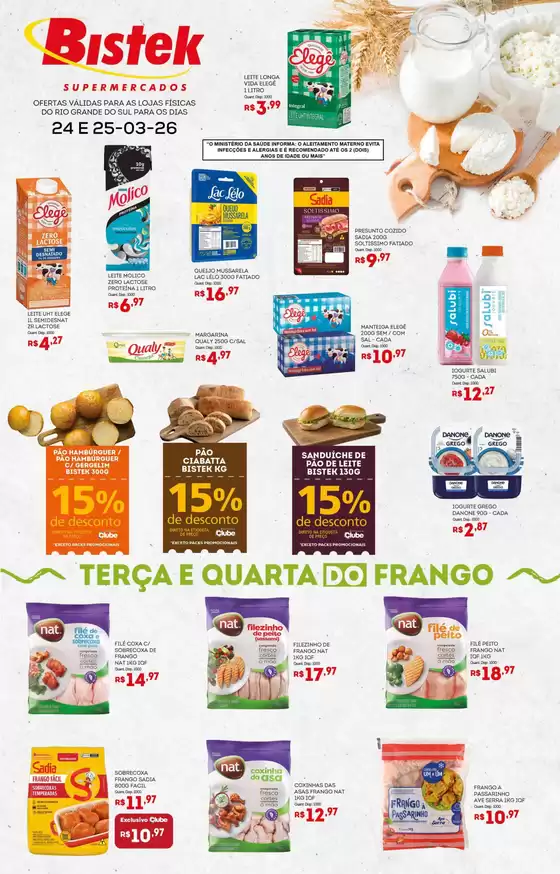 Catálogo Bistek Supermercados em Salvador | Ofertas exclusivas e pechinchas | 2026-03-24T00:00:00.000Z - 2026-03-25T00:00:00.000Z