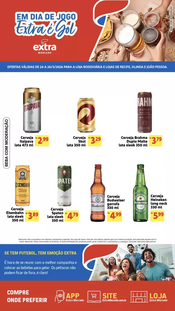 Catálogo Extra em Catende | Ofertas para caçadores de pechinchas | 2026-03-24T00:00:00.000Z - 2026-03-26T00:00:00.000Z