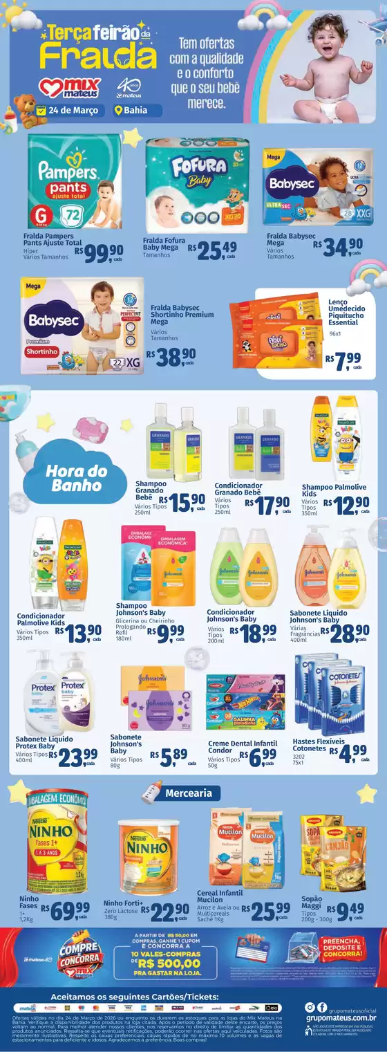 Catálogo Supermercados Mateus em Catende | Terça da Fralda | 2026-03-24T00:00:00.000Z - 2026-03-24T00:00:00.000Z