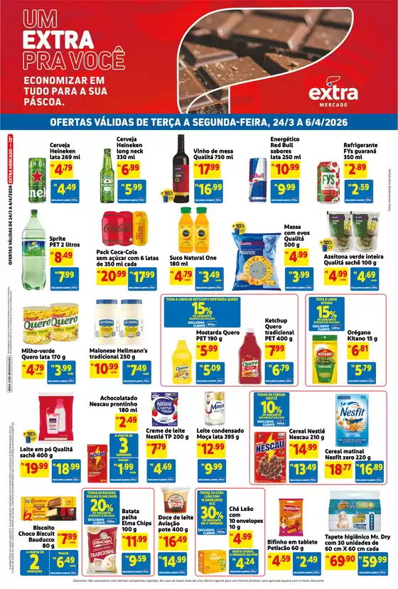 Catálogo Extra em Catende | Ofertas especiais atraentes para todos | 2026-03-24T00:00:00.000Z - 2026-04-06T00:00:00.000Z