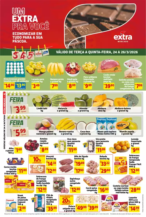 Catálogo Mercado Extra em Pinhais | Ampla seleção de ofertas | 2026-03-24T00:00:00.000Z - 2026-03-26T00:00:00.000Z