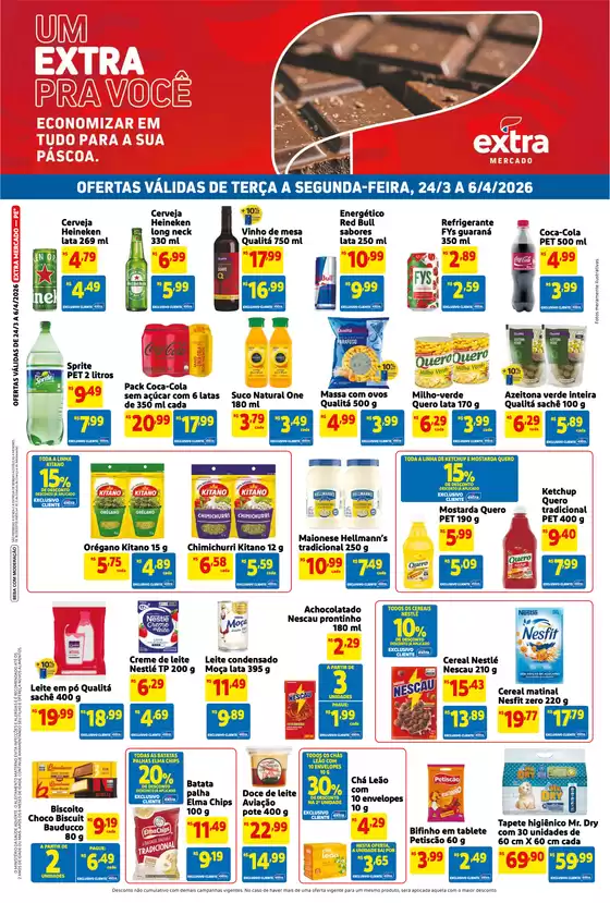 Catálogo Mercado Extra em Pinhais | Promoções especiais em andamento | 2026-03-24T00:00:00.000Z - 2026-04-06T00:00:00.000Z