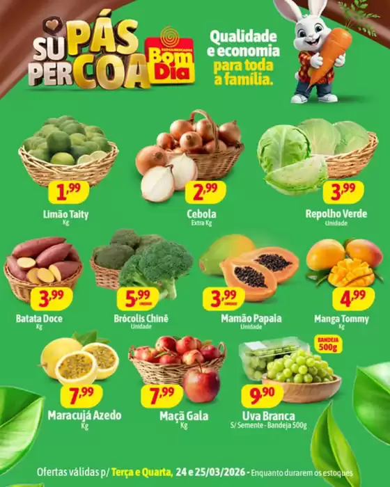 Catálogo Supermercados Bom Dia | Páscoa | 2026-03-24T00:00:00.000Z - 2026-03-25T00:00:00.000Z
