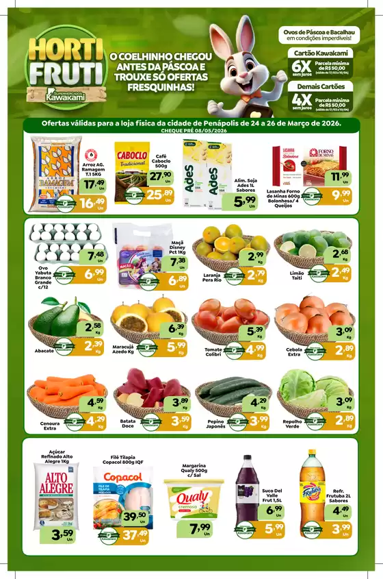 Catálogo Supermercados Kawakami em São Paulo | Ofertas - Penápolis | 2026-03-24T00:00:00.000Z - 2026-03-26T00:00:00.000Z