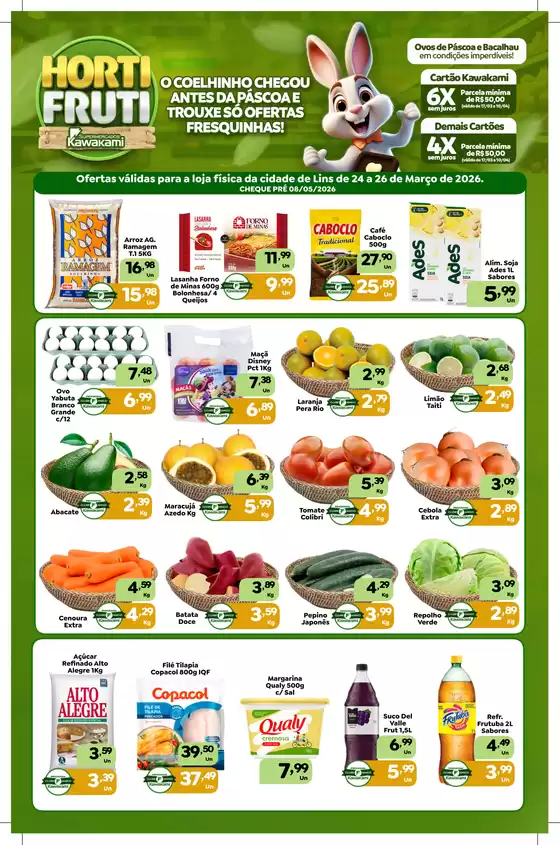 Catálogo Supermercados Kawakami em São Paulo | Ofertas - Lins | 2026-03-24T00:00:00.000Z - 2026-03-26T00:00:00.000Z