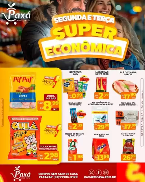 Catálogo Paxá Supermercados em São Paulo | Super Ecnomia | 2026-03-24T00:00:00.000Z - 2026-03-24T00:00:00.000Z