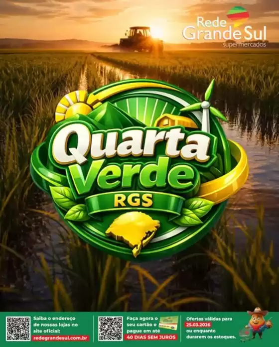 Catálogo Rede Grande Sul em Salgado | Quarta Verde | 2026-03-25T00:00:00.000Z - 2026-03-25T00:00:00.000Z