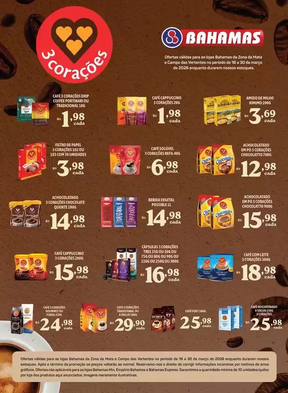 Catálogo Bahamas Supermercados em Salgado | Ofertas  | 2026-03-25T00:00:00.000Z - 2026-03-30T00:00:00.000Z