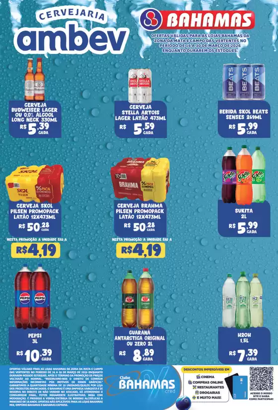 Catálogo Bahamas Supermercados em Guarulhos | Ambev Bahamas | 2026-03-25T00:00:00.000Z - 2026-03-30T00:00:00.000Z