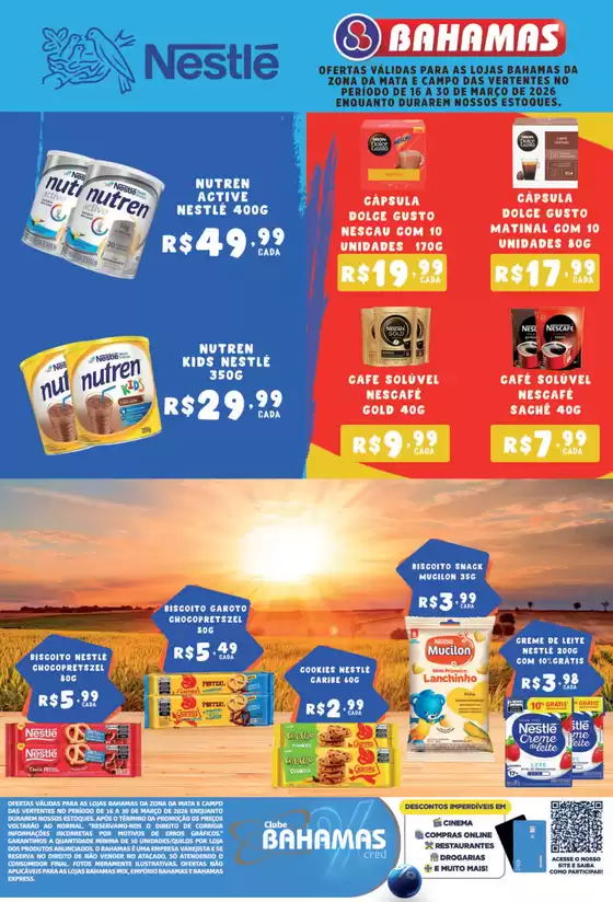 Catálogo Bahamas Supermercados em Guarulhos | Nestlé offers | 2026-03-25T00:00:00.000Z - 2026-03-30T00:00:00.000Z