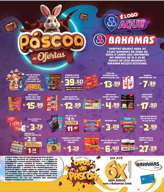 Catálogo Bahamas Supermercados em Guarulhos | Special Easter Event | 2026-03-25T00:00:00.000Z - 2026-03-29T00:00:00.000Z