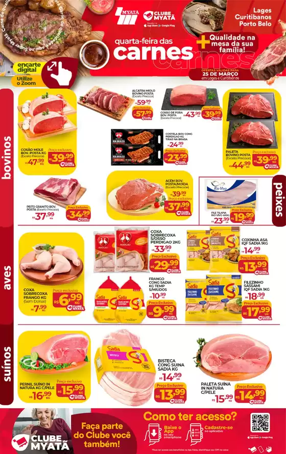 Catálogo Supermercados Myatã em Xanxerê | Melhores ofertas para compradores econômicos | 2026-03-25T00:00:00.000Z - 2026-03-25T00:00:00.000Z