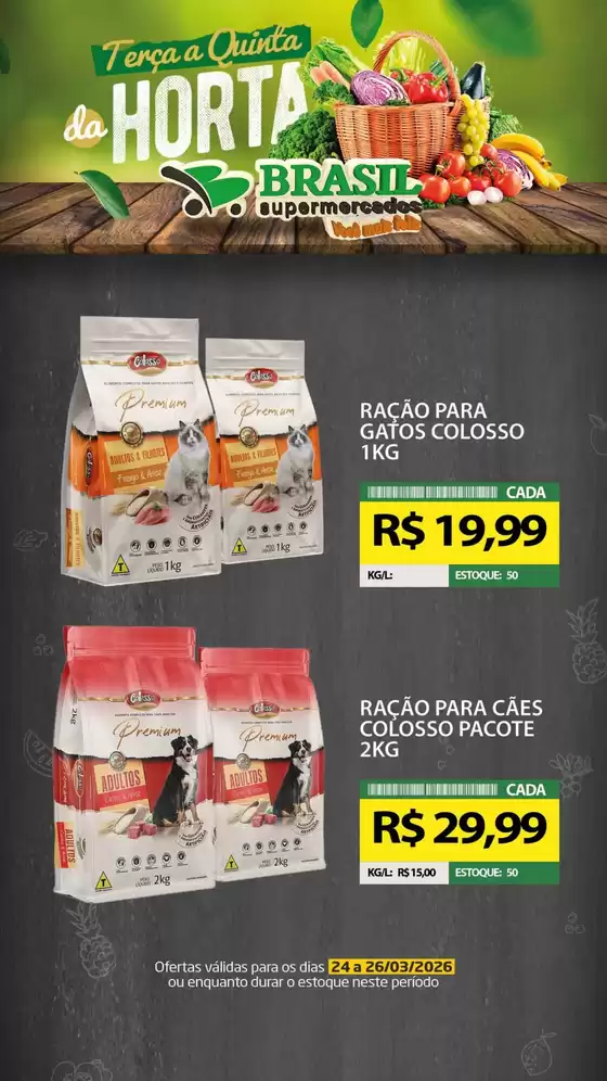 Catálogo Brasil Supermercados | Quinta da Horta | 2026-03-25T00:00:00.000Z - 2026-03-26T00:00:00.000Z