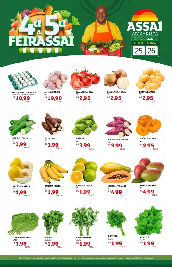 Catálogo Assaí Atacadista em Alegria | Encarte Assaí Atacadista 45283-82 | 2026-03-25T00:00:00.000Z - 2026-03-26T00:00:00.000Z