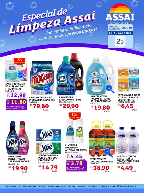 Catálogo Assaí Atacadista em Guarulhos | Encarte Assaí Atacadista 44242-39 | 2026-03-25T00:00:00.000Z - 2026-03-25T00:00:00.000Z