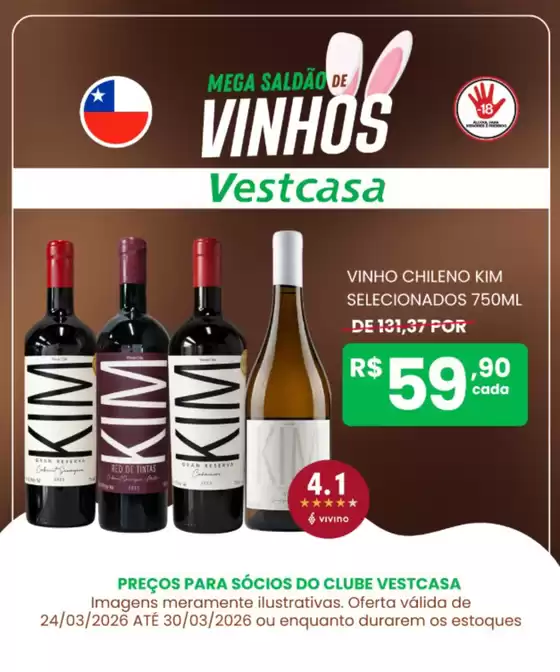 Catálogo Vest Casa em São Luís | Ofertas Vest Casa | 2026-03-26T00:00:00.000Z - 2026-03-31T00:00:00.000Z