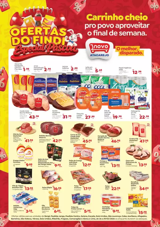 Catálogo Novo Atacarejo em São Paulo | Ótima oferta para caçadores de pechinchas | 2026-03-29T00:00:00.000Z - 2026-03-30T00:00:00.000Z