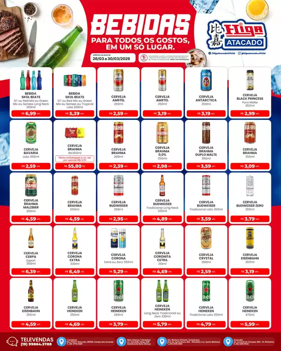 Catálogo Higa Atacado em Americana | Higa atacado folheto bebidas 20260326 20260330 OvjG79kdfmHi | 2026-03-26T00:00:00.000Z - 2026-03-30T00:00:00.000Z
