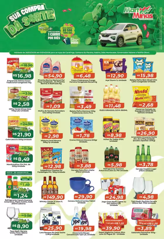 Catálogo Mart Minas | Economize agora com nossas ofertas | 2026-03-26T00:00:00.000Z - 2026-04-01T00:00:00.000Z