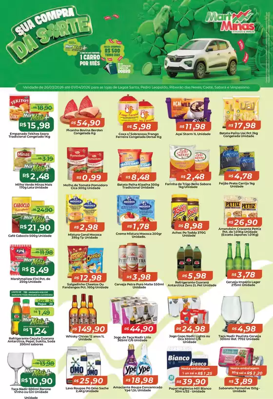 Catálogo Mart Minas | Ampla seleção de ofertas | 2026-03-26T00:00:00.000Z - 2026-04-01T00:00:00.000Z