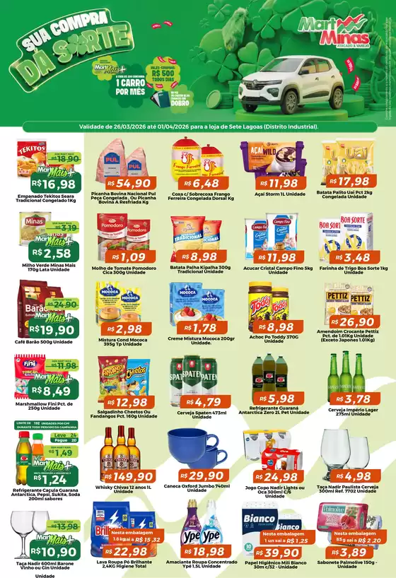 Catálogo Mart Minas em Jundiaí | Ofertas para caçadores de pechinchas | 2026-03-26T00:00:00.000Z - 2026-04-01T00:00:00.000Z